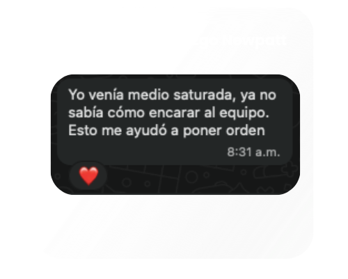Testimonio real de cliente de Newpatt